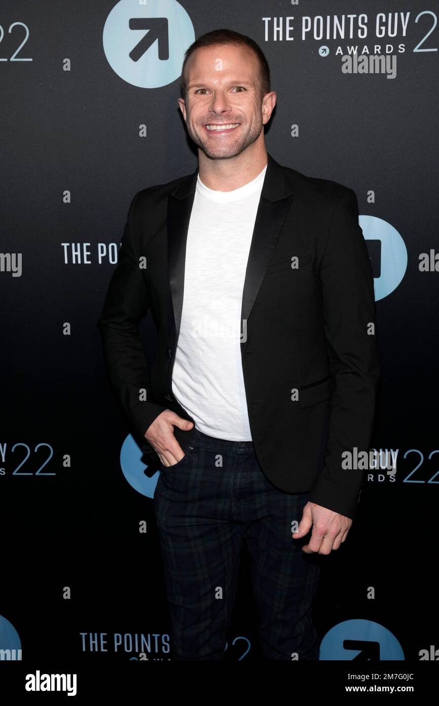 Zac Young attends The Points Guy Awards at Terminal 5 on Wednesday, Dec