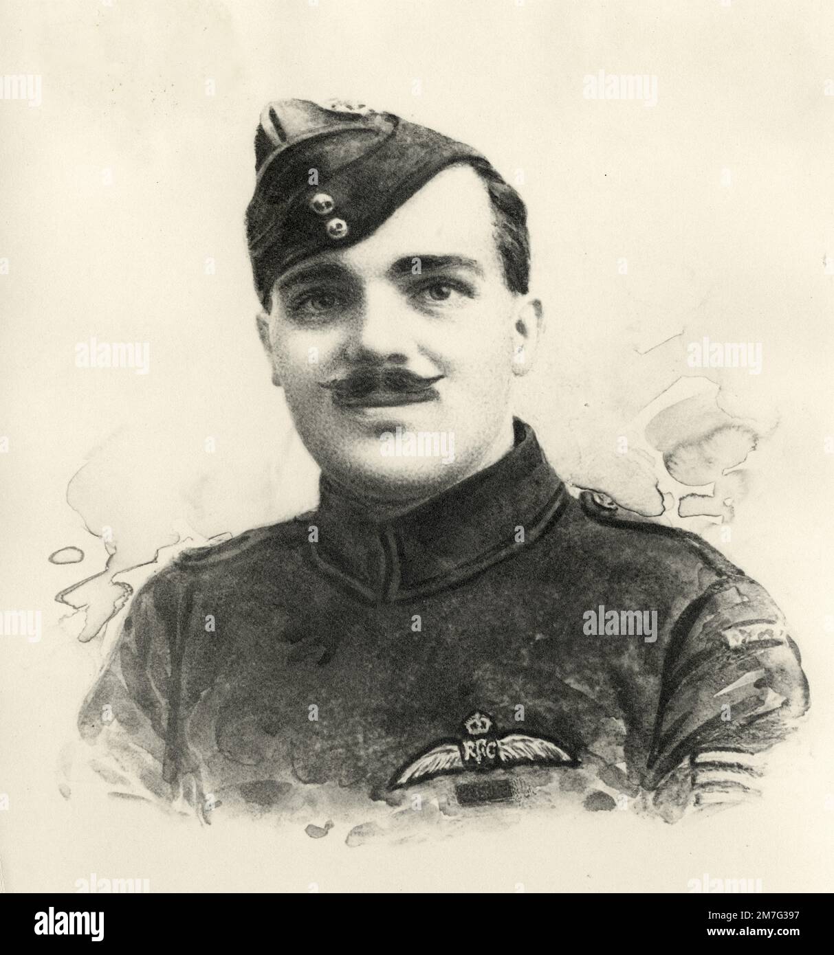WW1 World War I - Sergeant Thomas Motteshead VC Victoria Cross Stock Photo