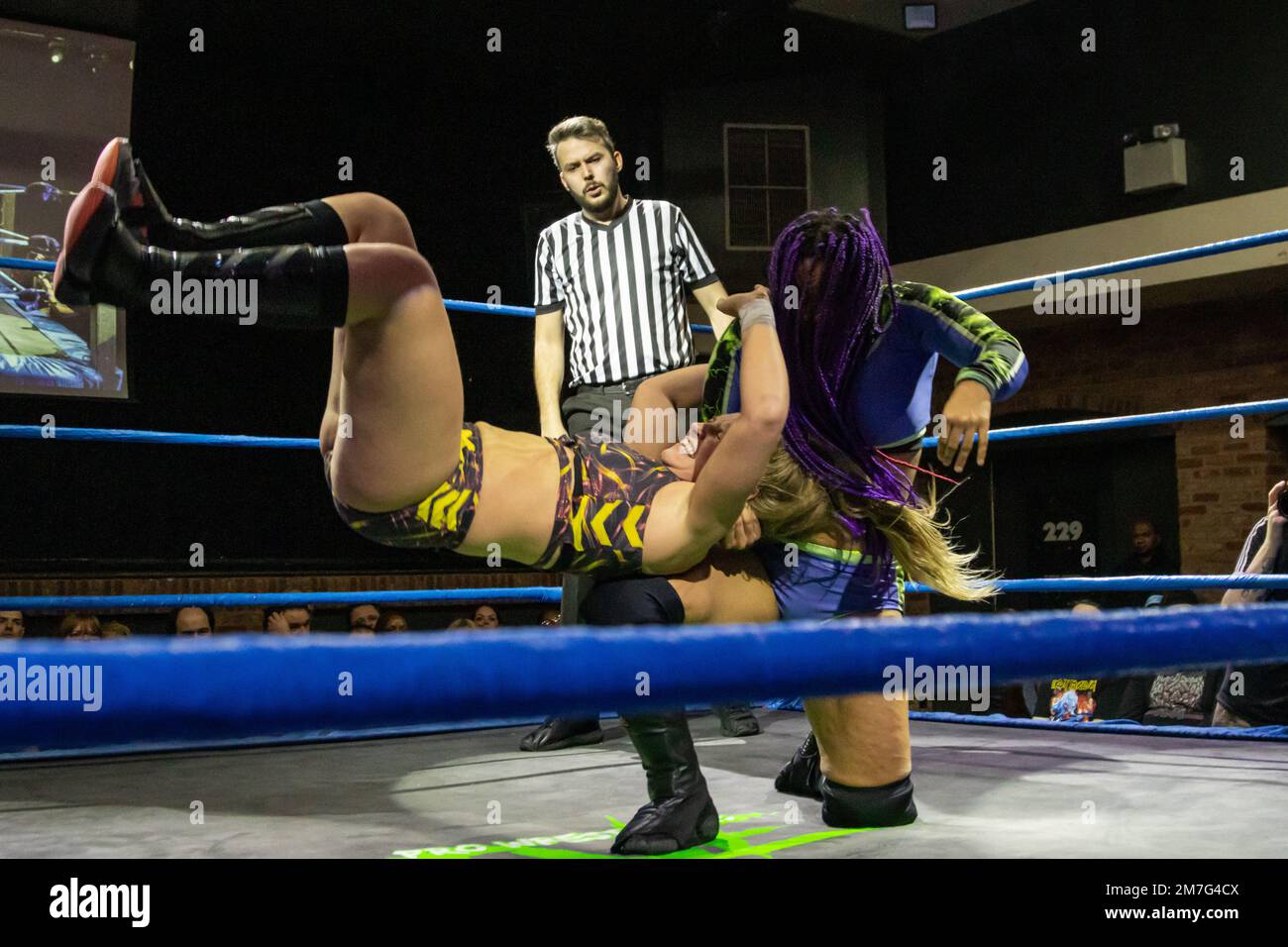 100th Pro Wrestling EVE single match, 01.07.2023 Stock Photo