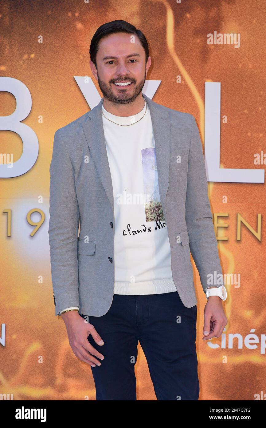 January 8, 2023, Mexico City, Mexico: Alan Raamrey attends the red ...
