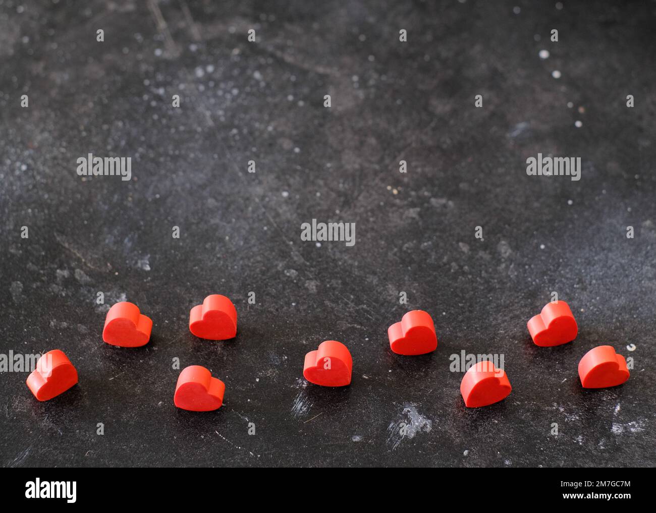 3d heart shape flat hi-res stock photography and images - Alamy