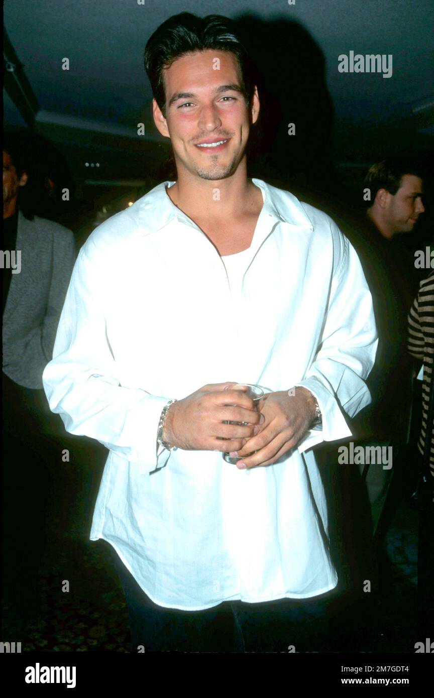 Eddie Cibrian attending a Hollywood party in 1996 Credit: Ron Wolfson  / MediaPunch Stock Photo