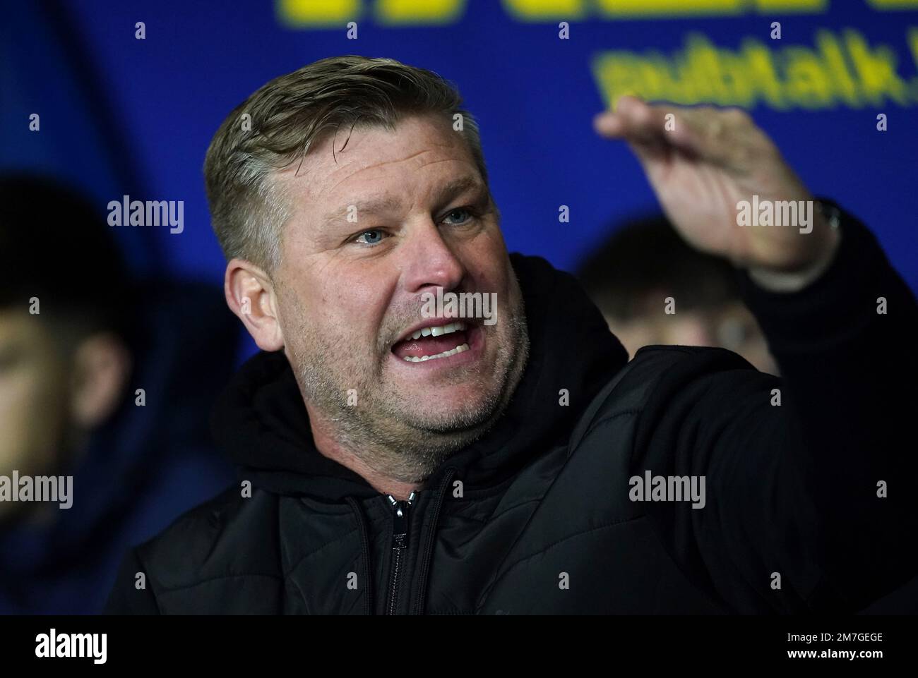 Oxford United manager Karl Robinson before the Emirates FA Cup third