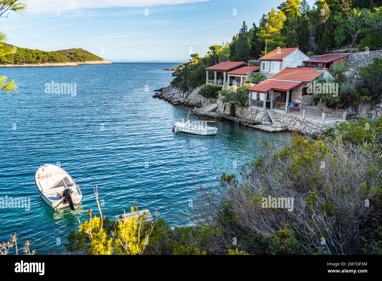 Island Vis, Stončica Stock Photo - Alamy