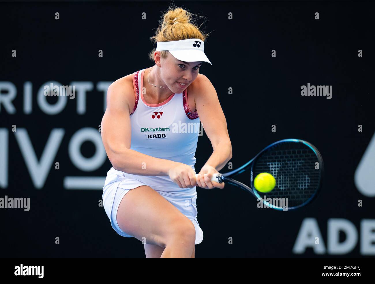 January 8, 2023, Rome, Australia Aryna Sabalenka of Belarus in action