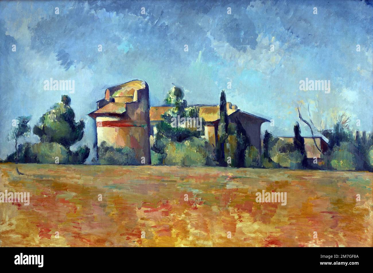 The Dovecote at Bellevue 1888 1892 by Paul Cézanne 1839–1906 France French Stock Photo