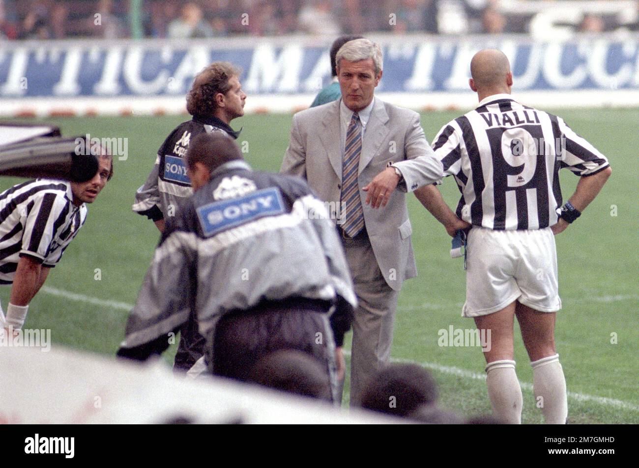 Italy Turin 1994 1995 1996 Juventus Fc Player Gianluca Vialli During