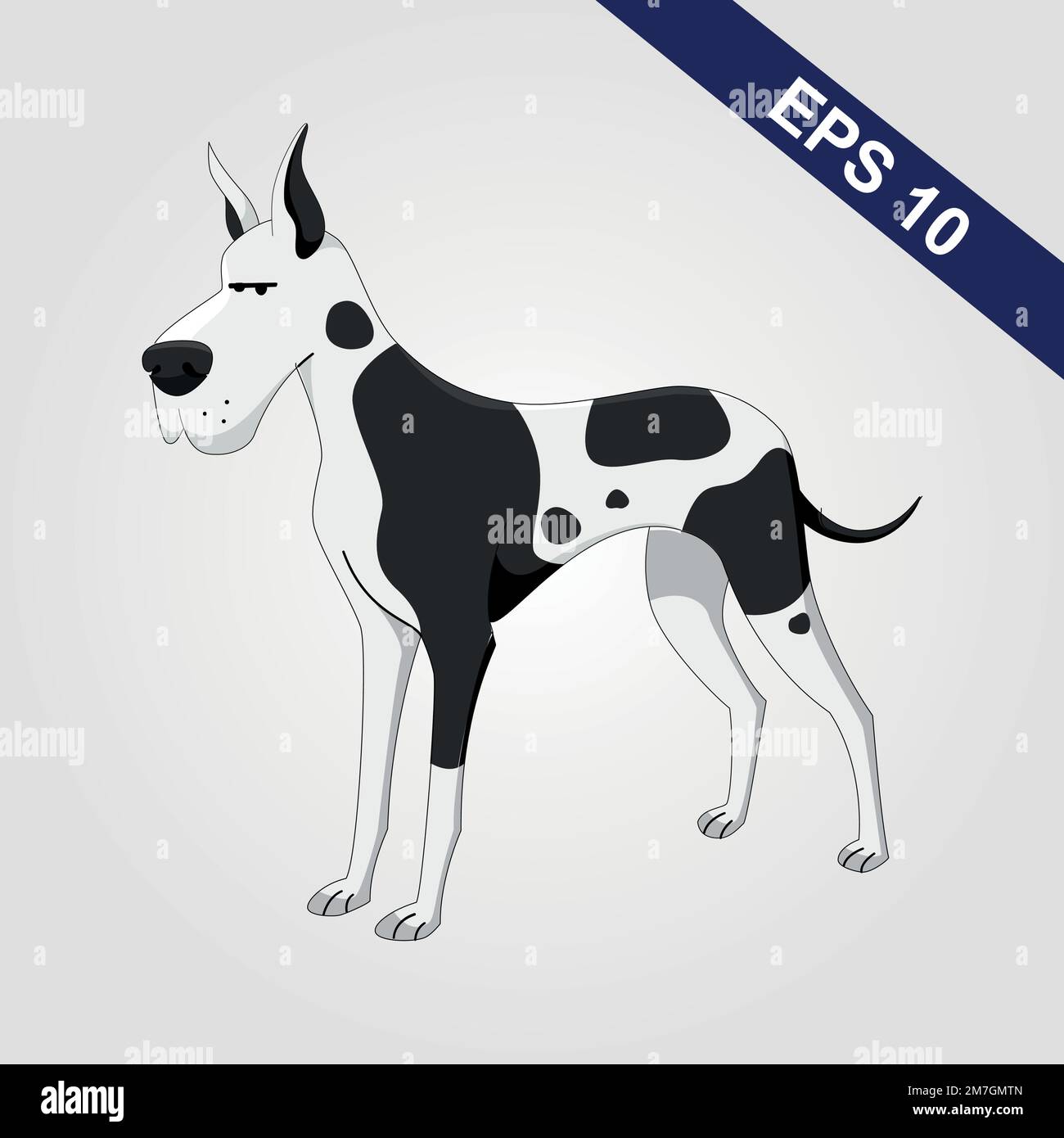 Dalmatian clipart vector hi-res stock photography and images - Alamy