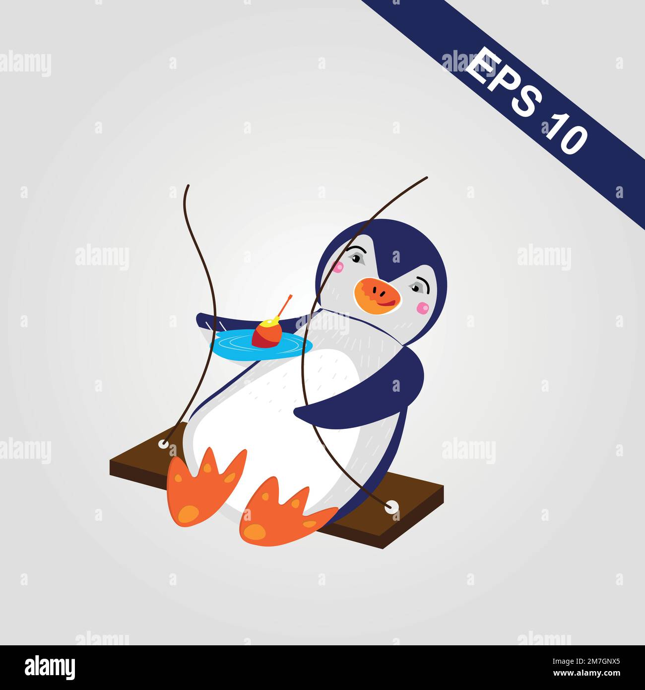 Cute Penguin Dabbing Cartoon Vector Icon Illustration. Animal Pose Icon ...