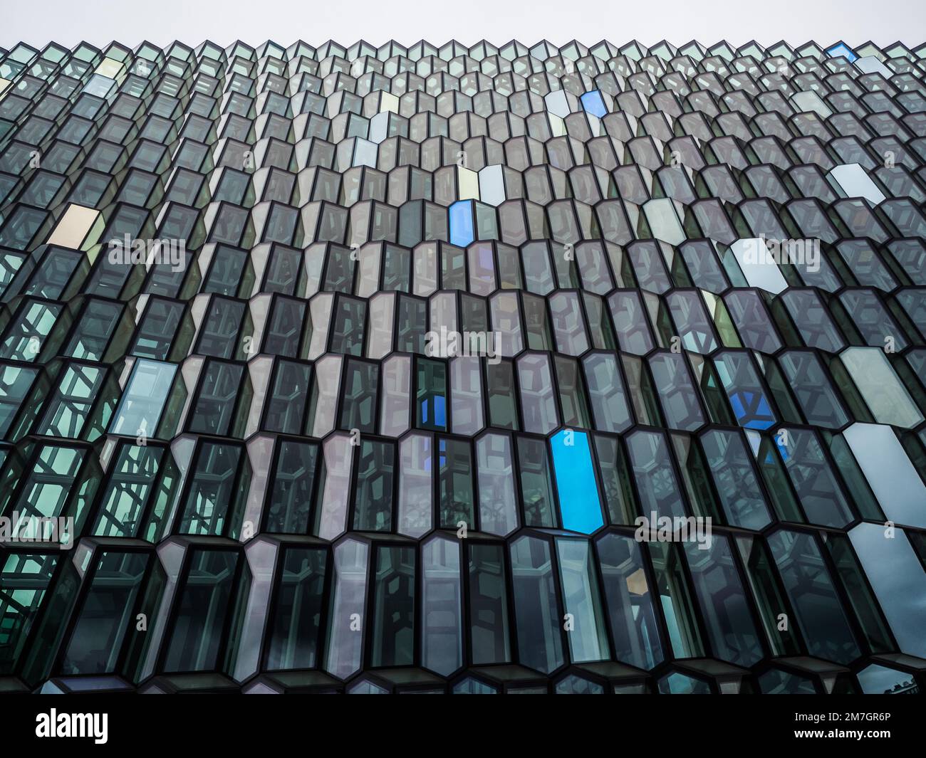 Detail Of The Glass Facade Harpa Concert Hall Architect Henning Detail Of The Glass Facade Harpa Concert Hall Architect Henning