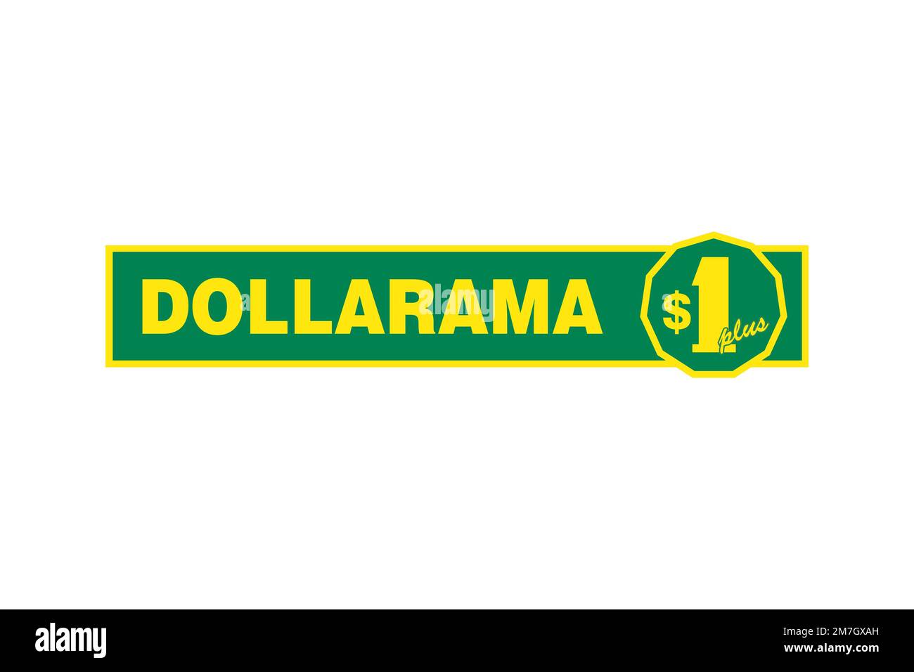 Dollarama, Logo, White background Stock Photo Alamy