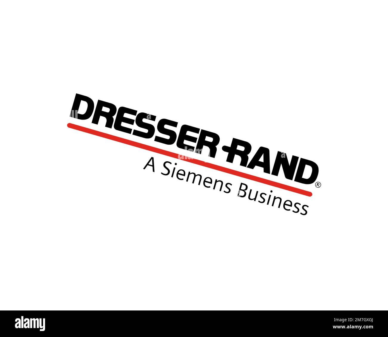 Dresser Rand Group, Rotated Logo, White Background B Stock Photo Alamy