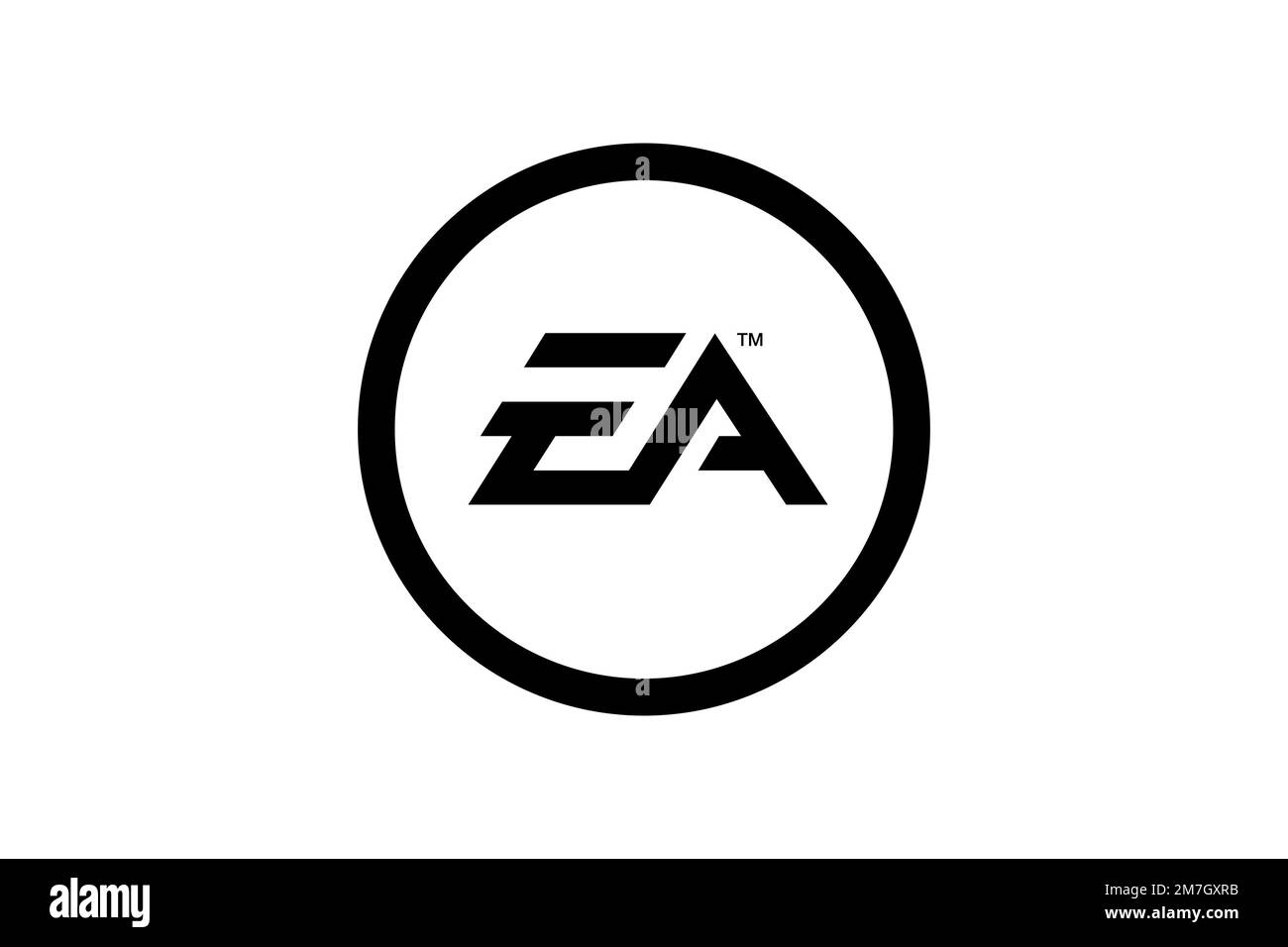 Electronic Arts, Logo, White background Stock Photo Alamy