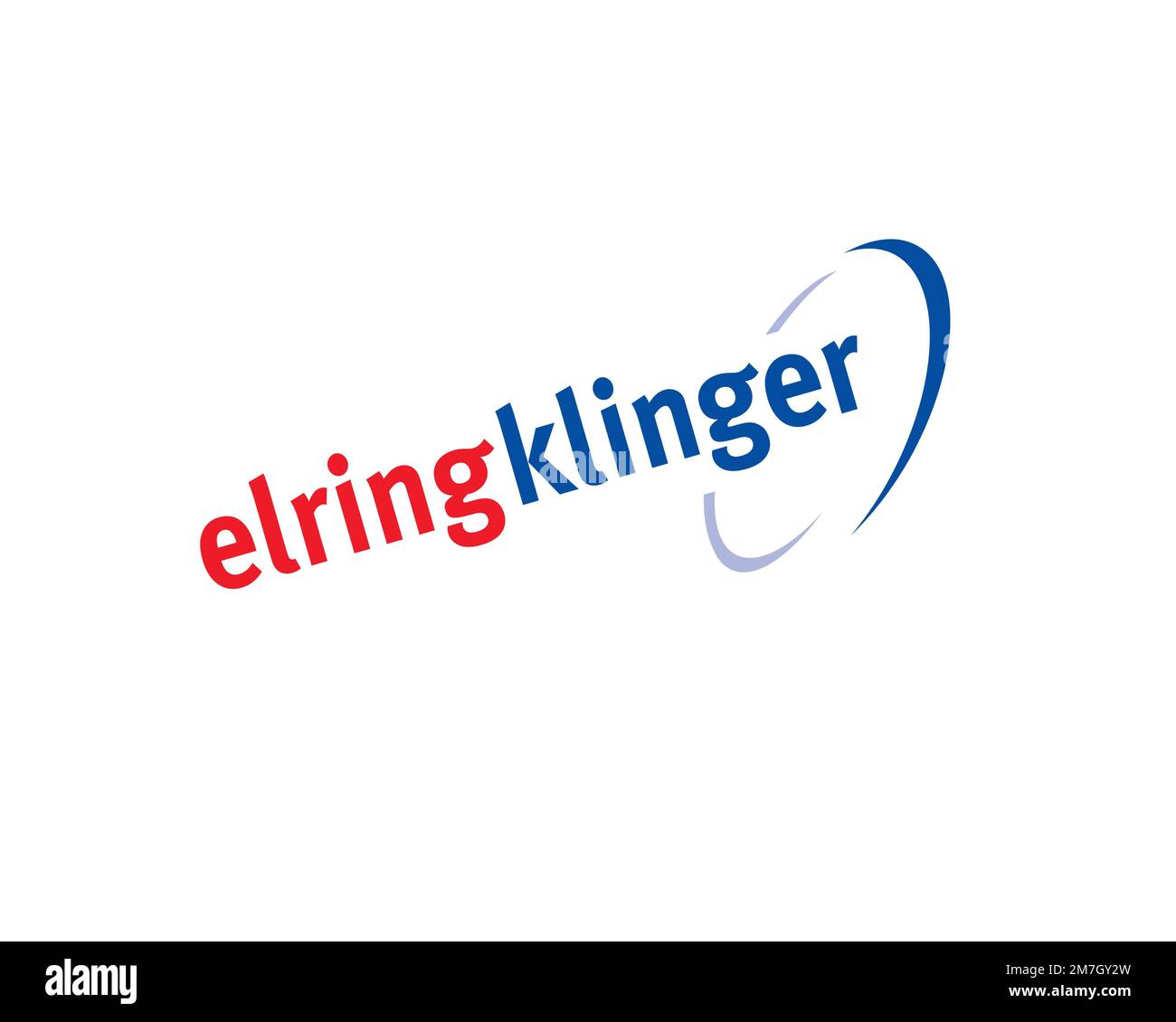 ElringKlinger, rotated logo, white background Stock Photo - Alamy