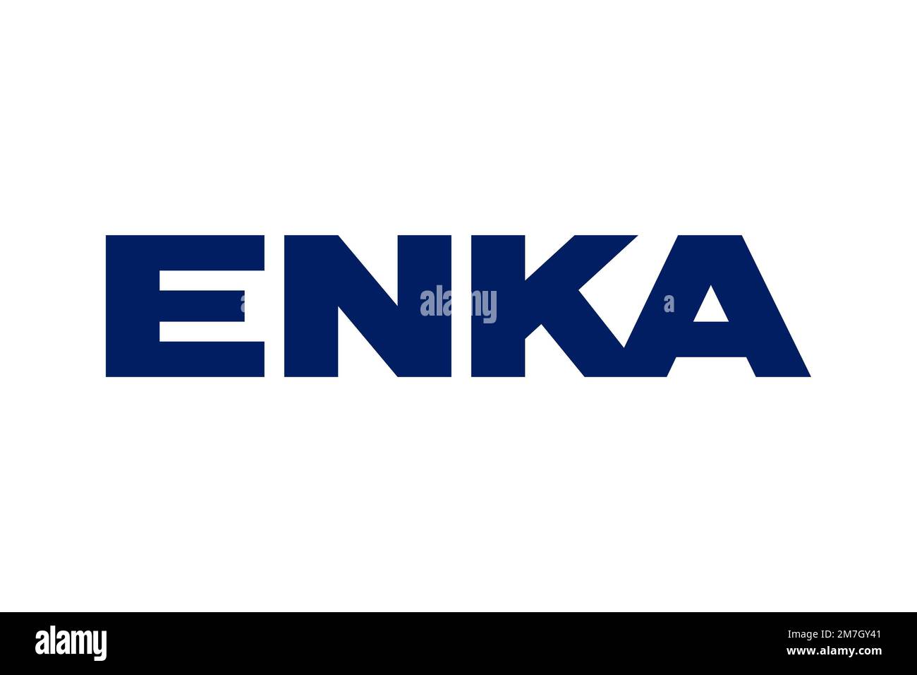 Enka Insaat ve Sanayi A. S. Logo, White background Stock Photo Alamy