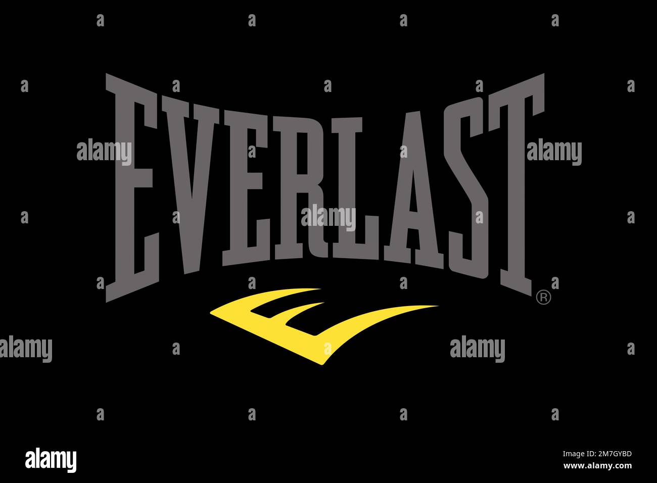 Everlast brand, Logo, Black background Stock Photo - Alamy