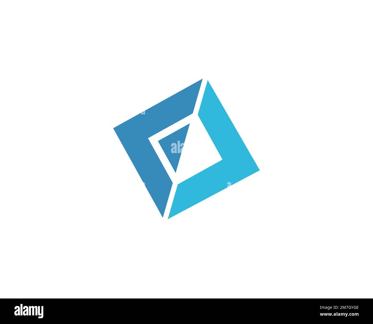 F Sharp programming language, rotated logo, white background B Stock ...