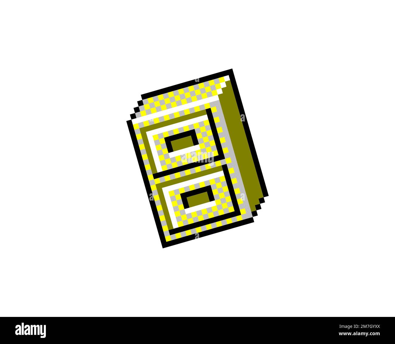 File Manager Windows, rotated logo, white background Stock Photo - Alamy