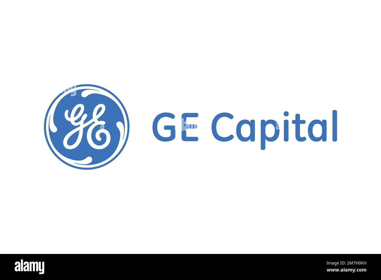 GE Capital, Logo, White background Stock Photo
