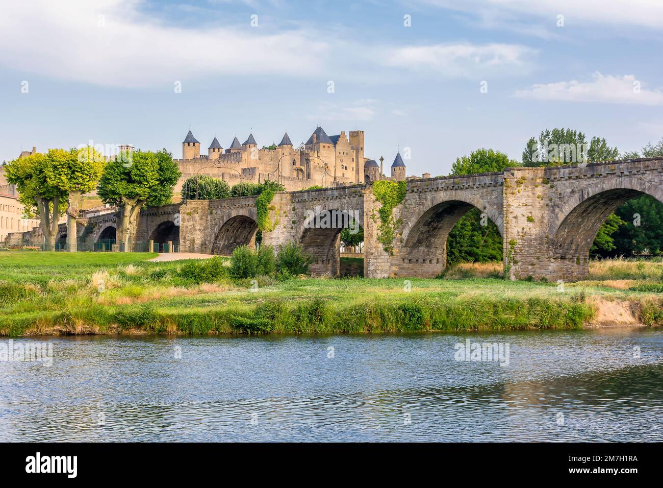 Panoramic view carcassonne medieval hi-res stock photography and images ...