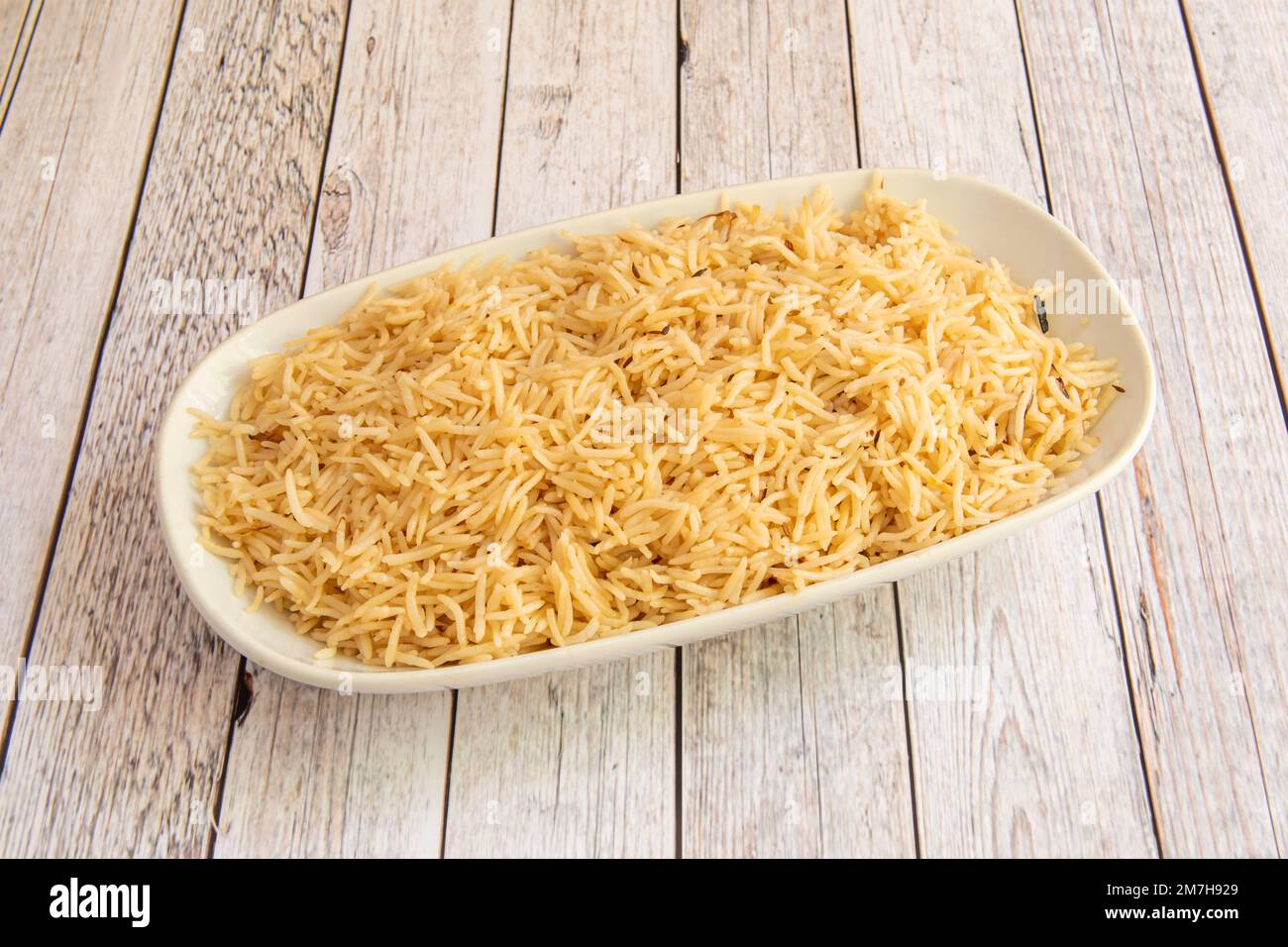 Basmati is a variety of rice characterized by having a long grain, and