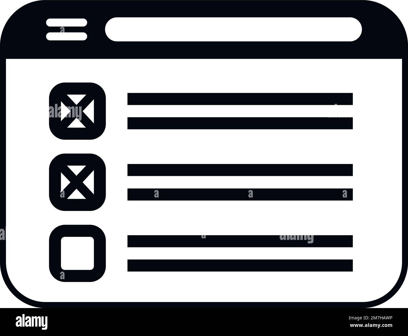 Task digital calendar vector person business Black and White Stock ...