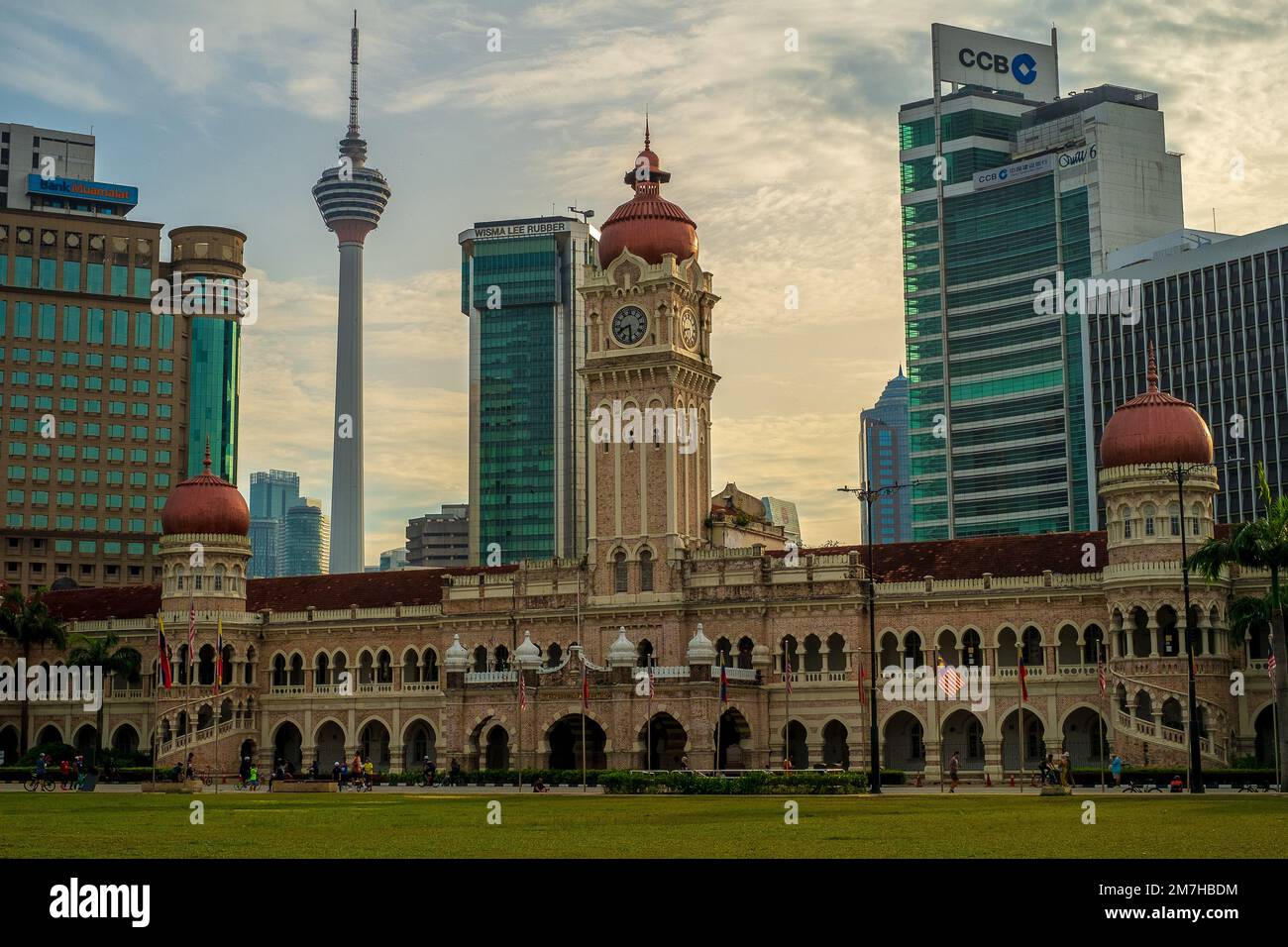 The Sultan Abdul Samad Building is one of the historical landmarks in