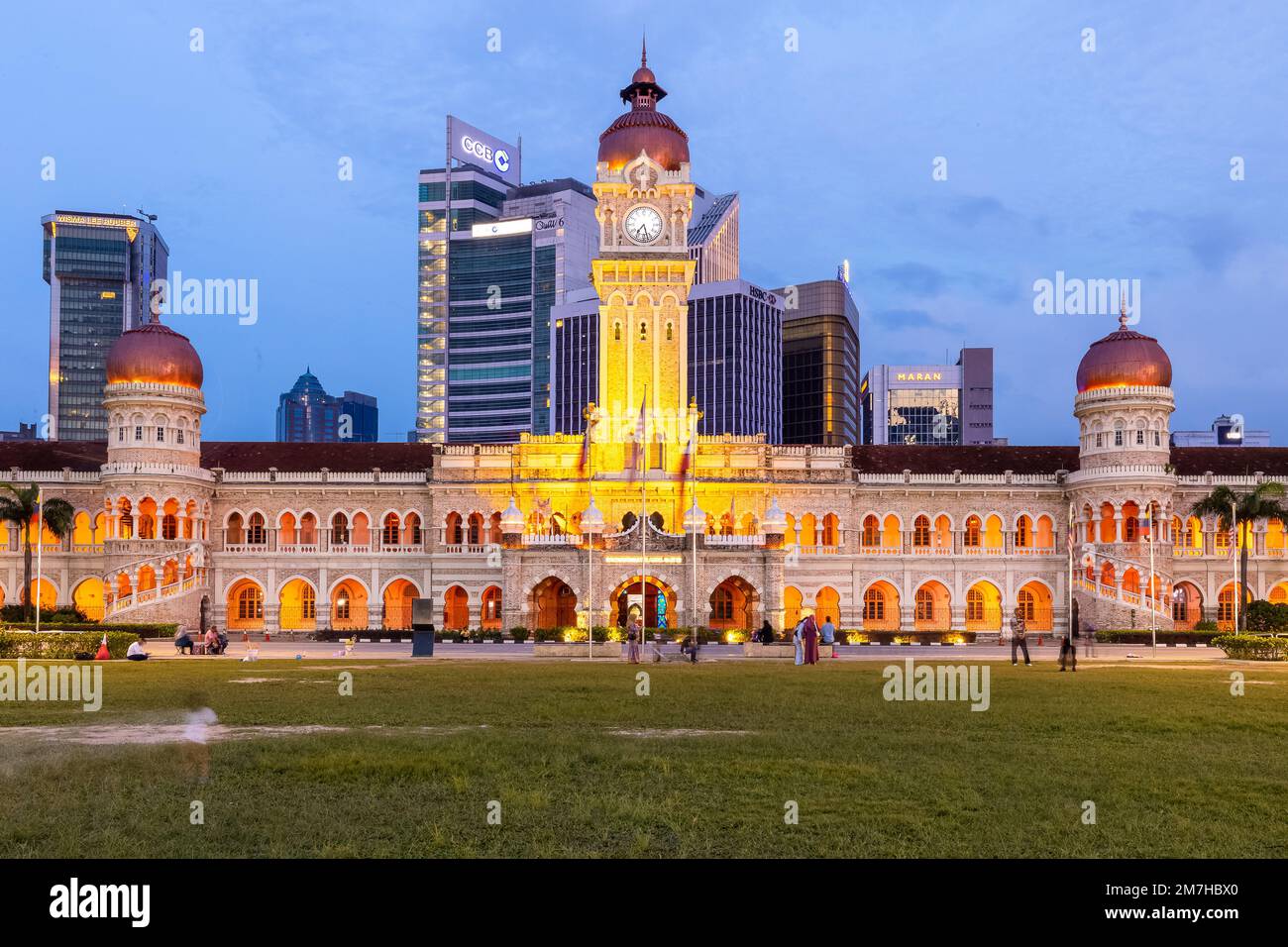 Sultan Abdul Samad Building located at Merdeka Square Kuala Lumpur ...