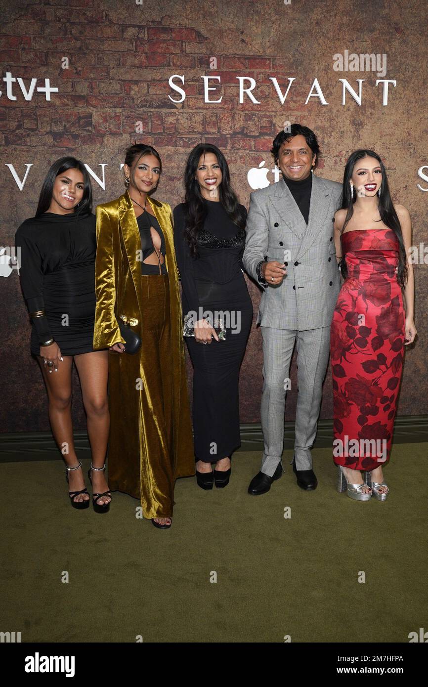 New York, NY, USA. 9th Jan, 2023. Shivani Shyamalan, Ishana Shyamalan