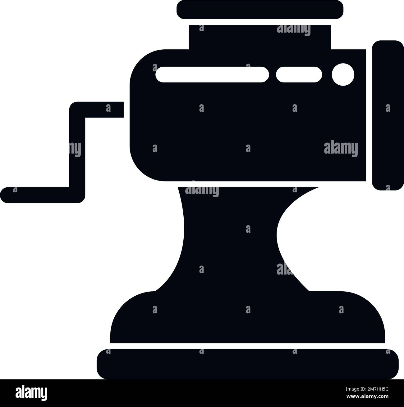 Meat cutter Black and White Stock Photos & Images Alamy