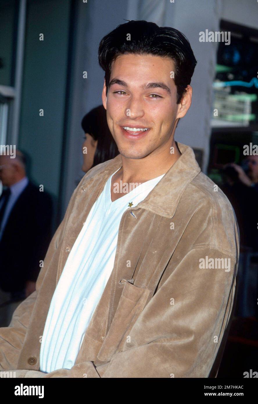 Eddie Cibrian attending a movie premiere in 1996 Credit: Ron Wolfson  / MediaPunch Stock Photo