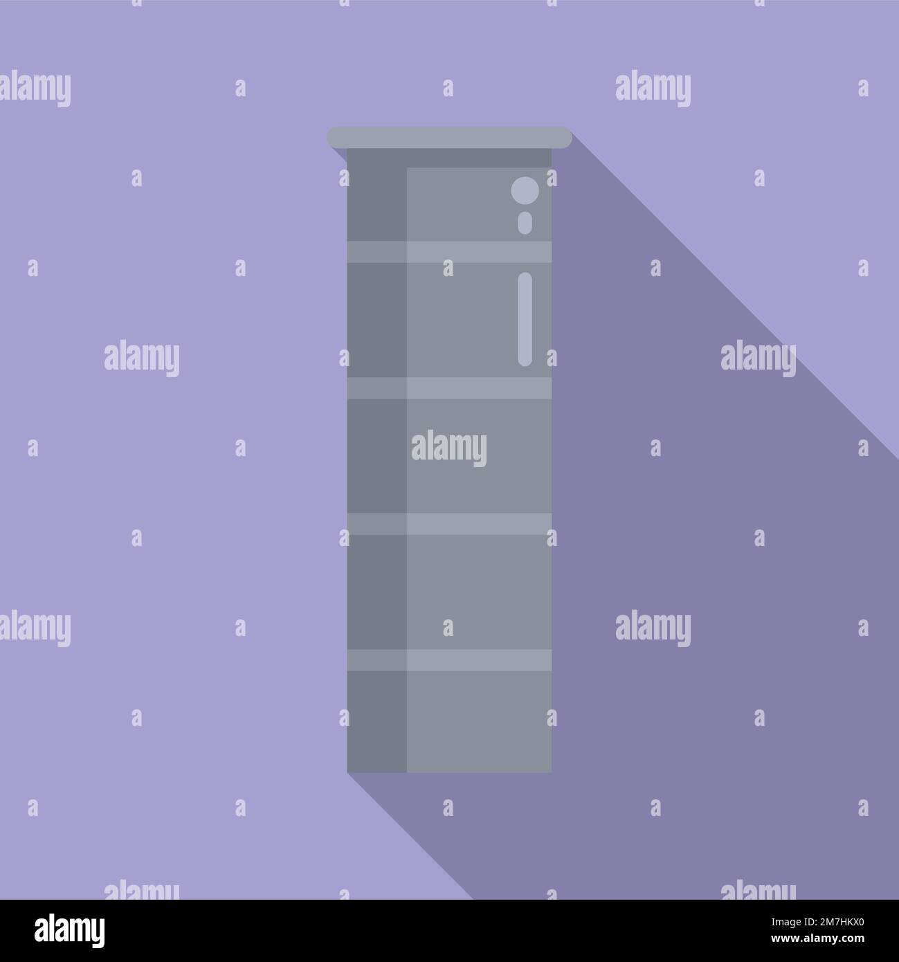 Cute chimney icon flat vector. Factory roof. Stack fire Stock Vector ...