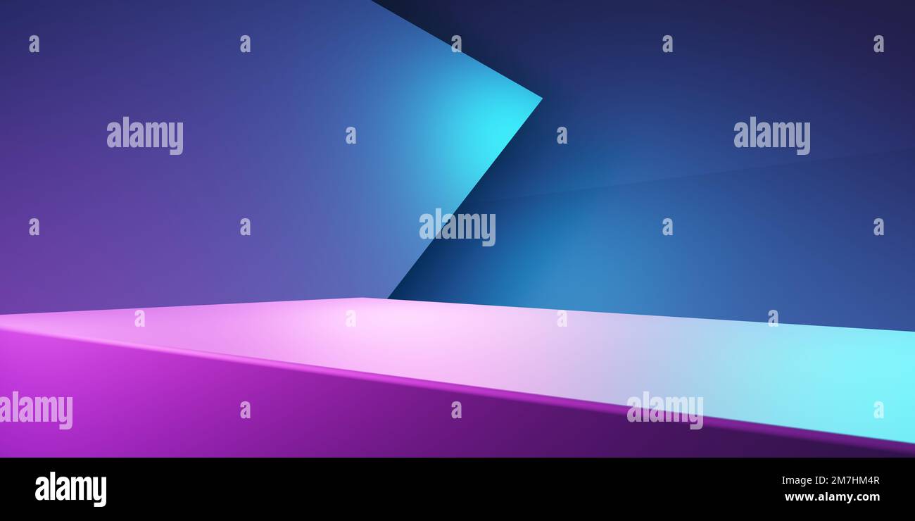Cyberpunk Concept Ad Tech A 3d Rendering Of A Purple And Blue Geometric  Abstract Background, Cyberpunk Background, Sci Fi Background, Perspective  Background Image And Wallpaper for Free Download