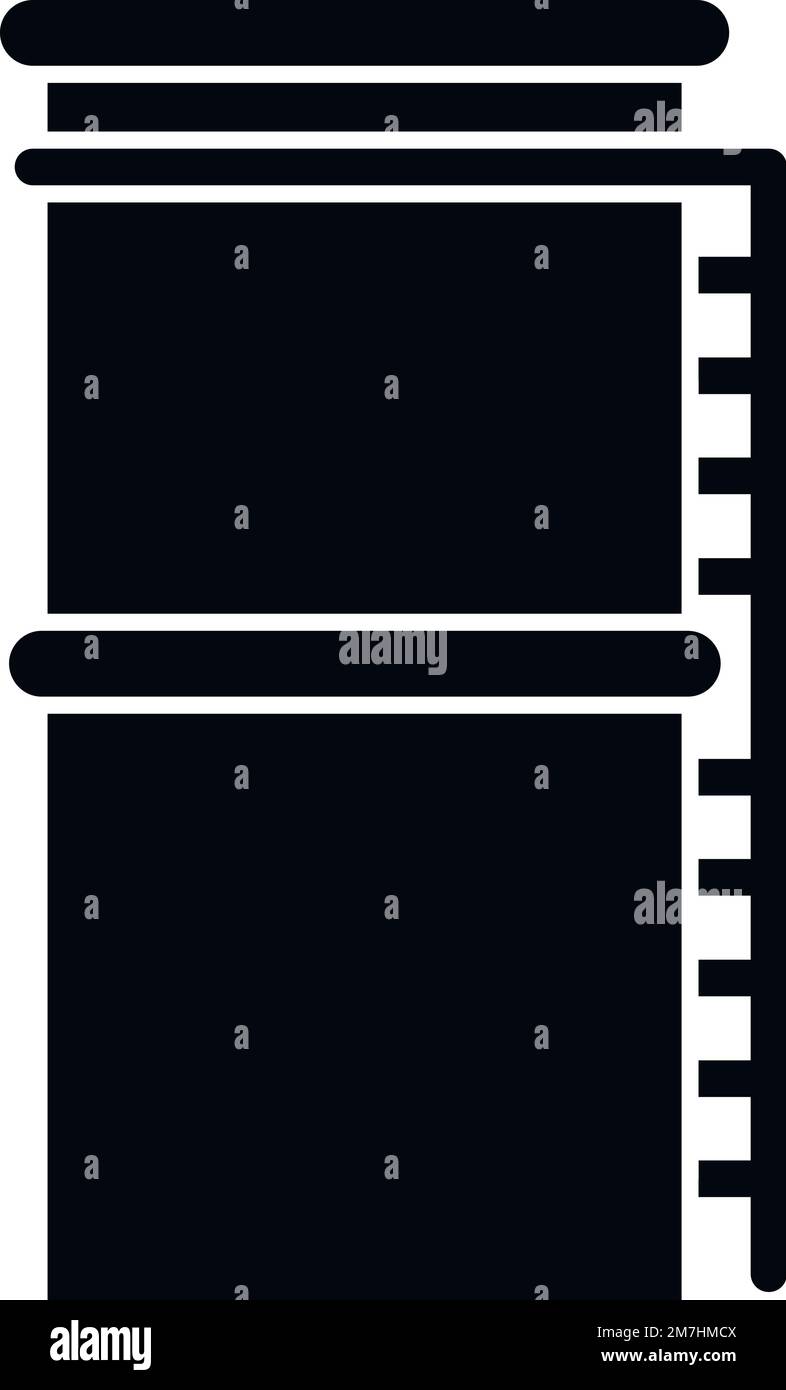 Construction chimney icon simple vector. Smoke factory. Stack fire ...