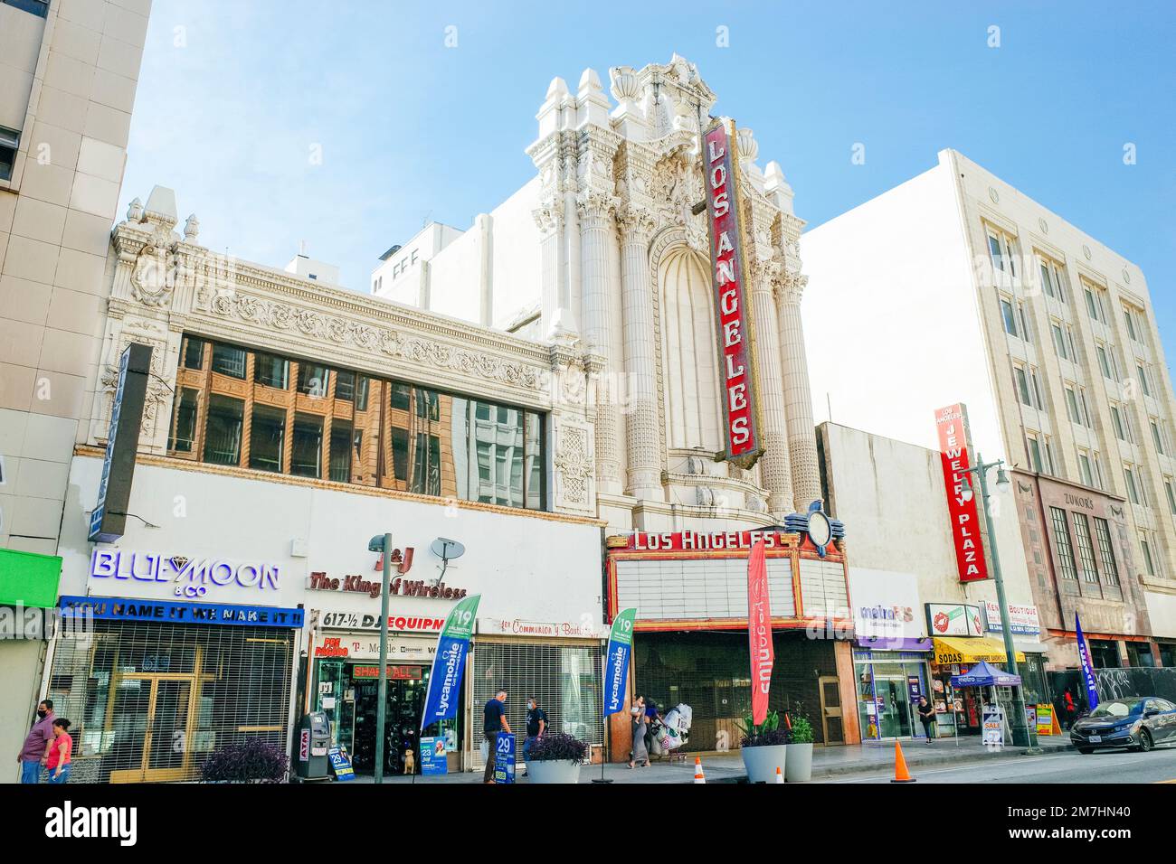 Los Angeles theatre in Los Angeles downtown - sep 2022. High quality ...
