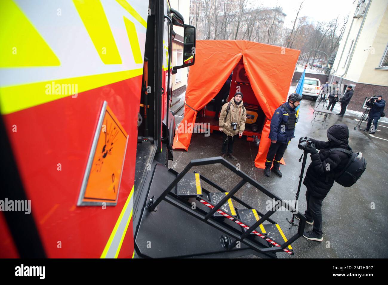 Non Exclusive: KYIV, UKRAINE - JANUARY 9, 2023 - Finland donates 10 ...