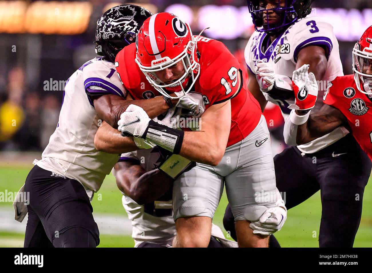 Inglewood, CA. 9th Jan, 2023. Georgia Bulldogs Tight End Brock Bowers ...