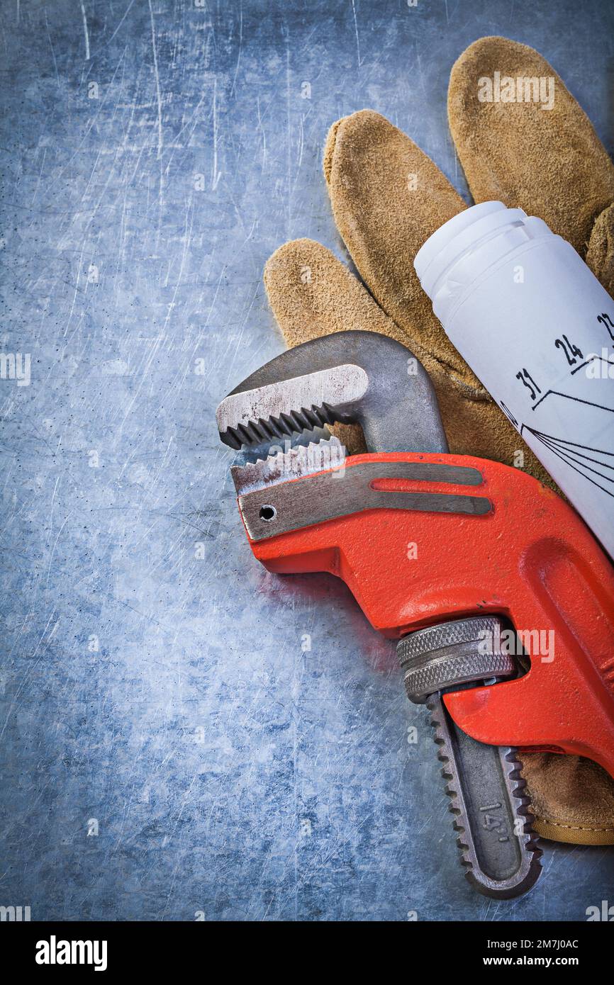 VINTAGE FOOTPRINT No.698 Adjustable Pipe Wrench 7" £9.95 - UK - View #10