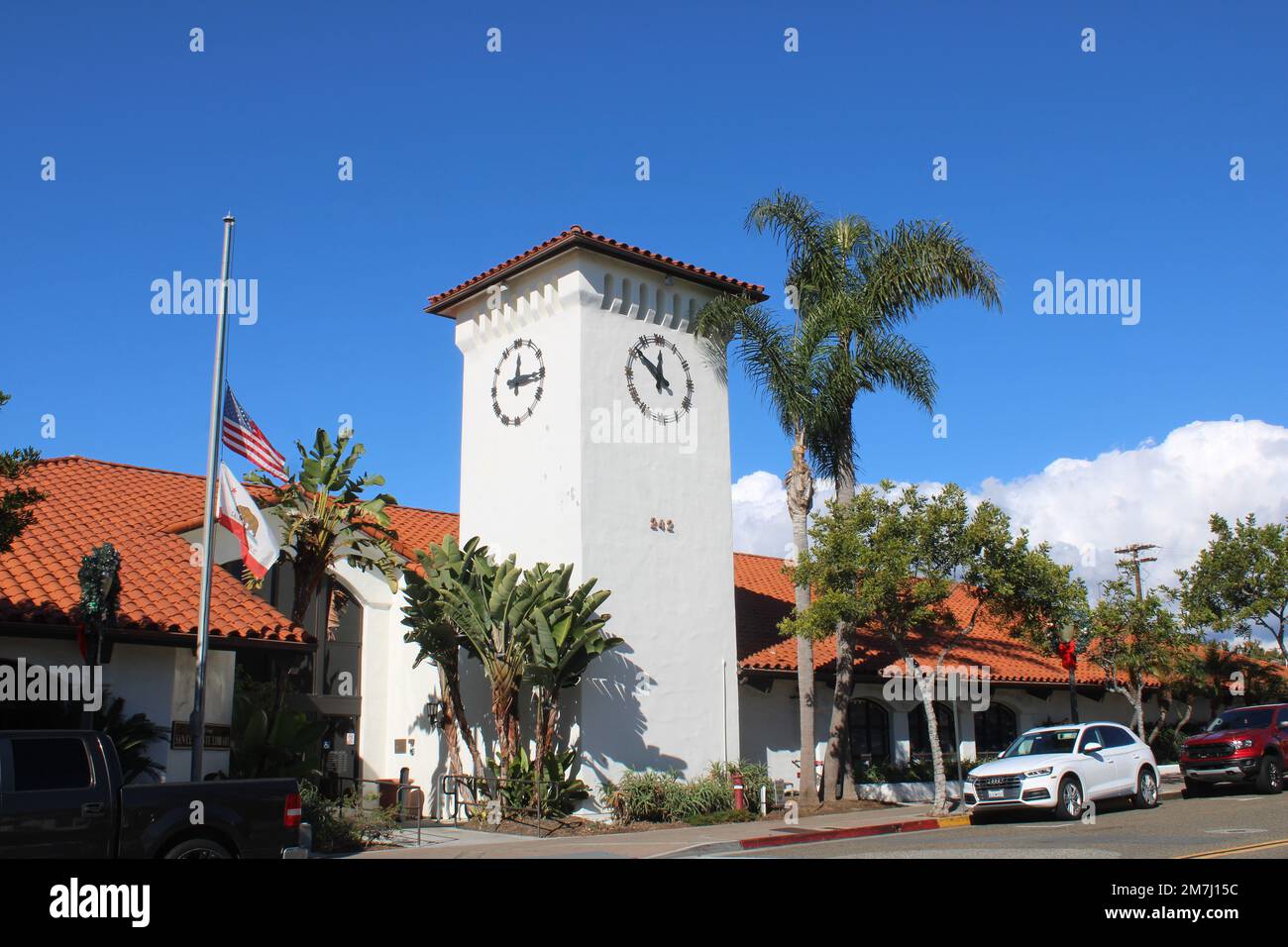 San Clemente Library in San Clemente, California Stock Photo