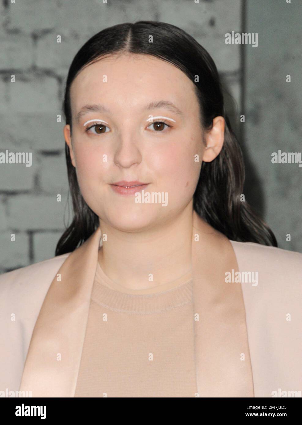 Los Angeles, CA. 9th Jan, 2023. Bella Ramsey at arrivals for THE LAST OF US Premiere, Regency Village Theatre in Westwood, Los Angeles, CA January 9, 2023. Credit: Elizabeth Goodenough/Everett Collection/Alamy Live News Stock Photo