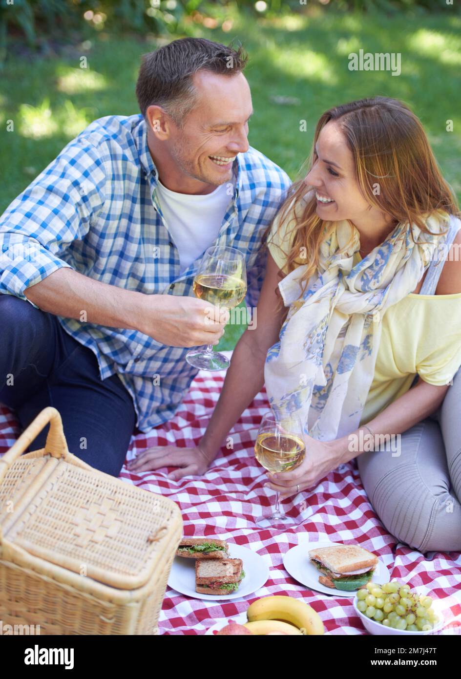 Two romantic women on picnic hi-res stock photography and images