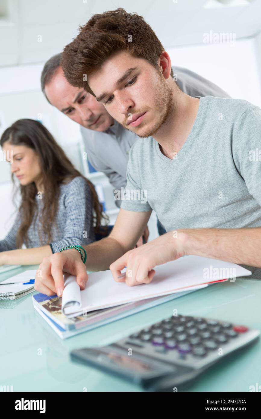 Students calculator hi-res stock photography and images - Alamy