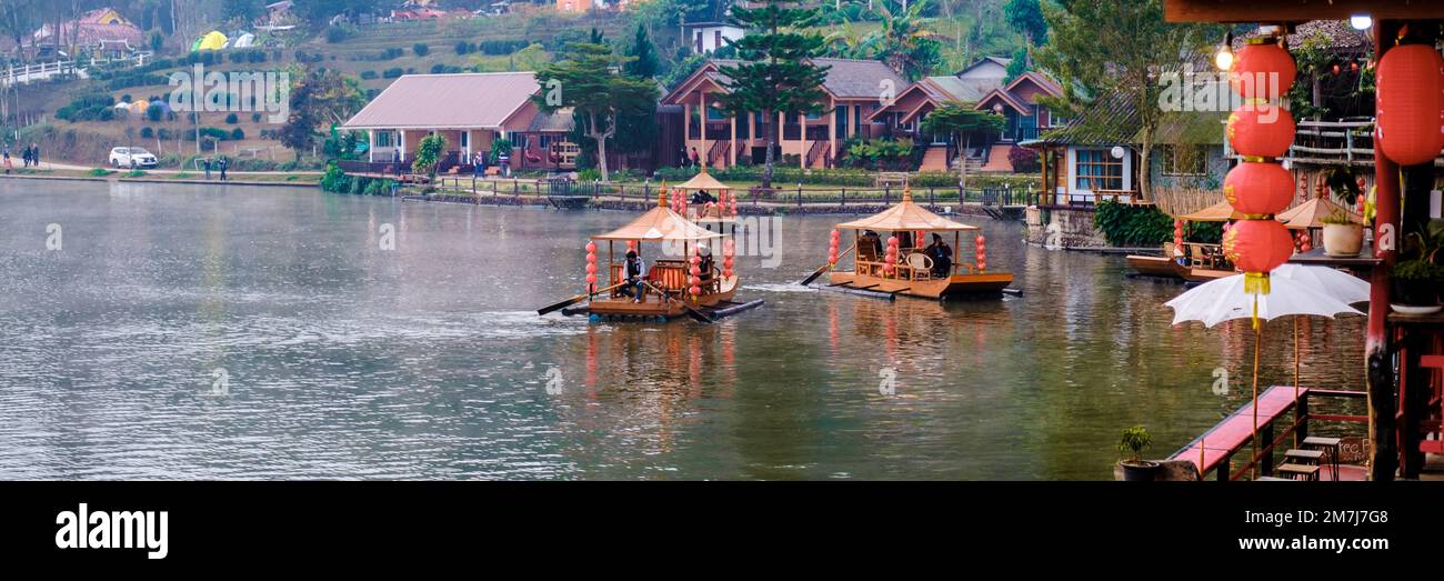 Chinese village Mae hong son, Ban Rak Thai, a Chinese settlement in
