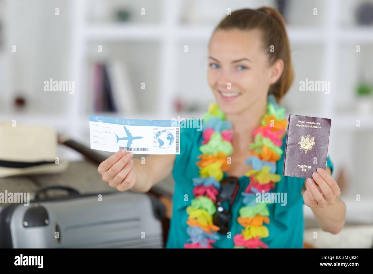 Passport travel document cute hi-res stock photography and images - Alamy