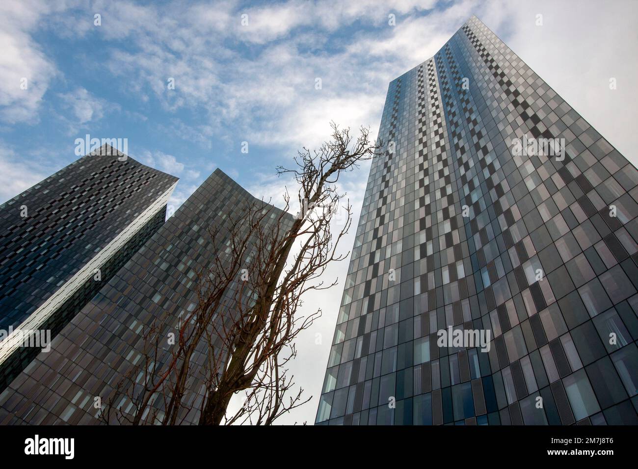 Skyscrapers at Deansgate Square, Manchester Stock Photo