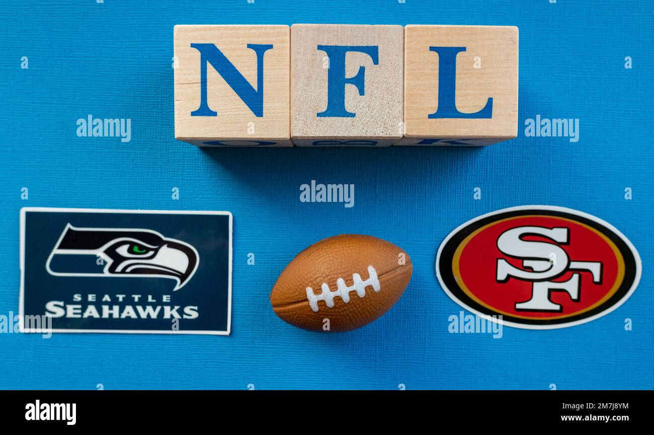 Seahawks 49ers hi-res stock photography and images - Alamy, image size:1300x864