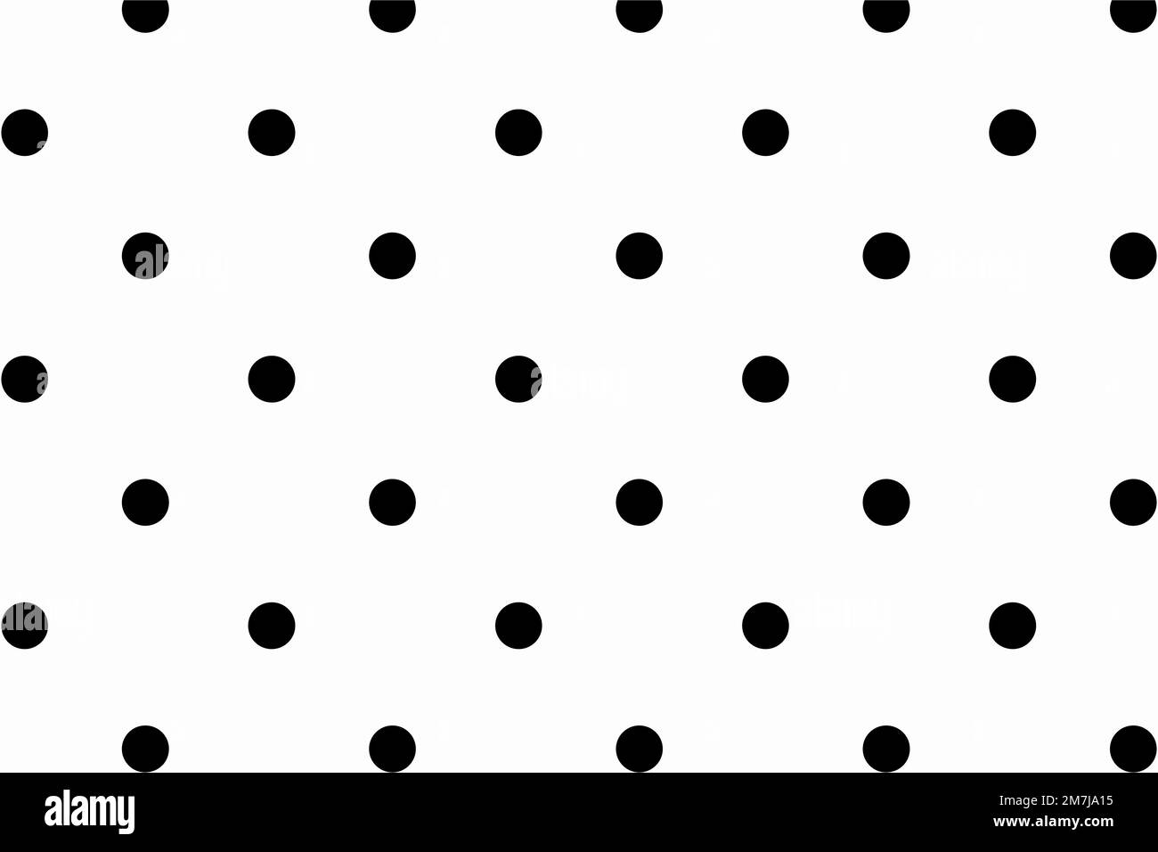 Black and white vector polka dot cute pattern wallpaper Stock Vector ...