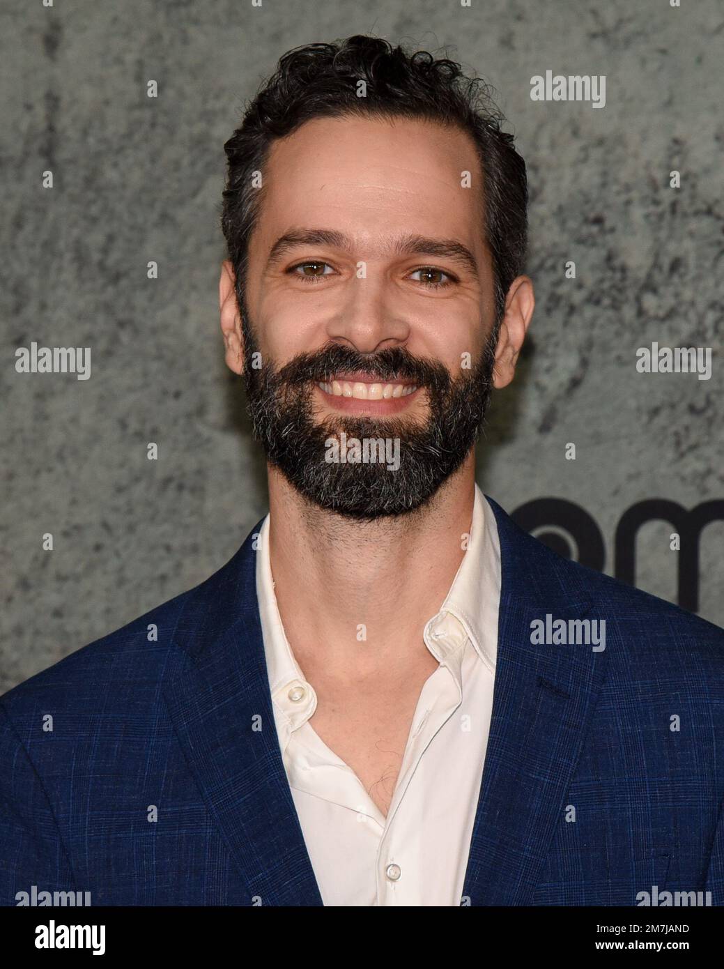 January 9, 2023, Westwood, California, USA: Neil Druckmann attends HBO's  The Last of Us Premiere. (Credit Image: © Billy Bennight/ZUMA Press Wire)  EDITORIAL USAGE ONLY! Not for Commercial USAGE! Stock Photo - Alamy