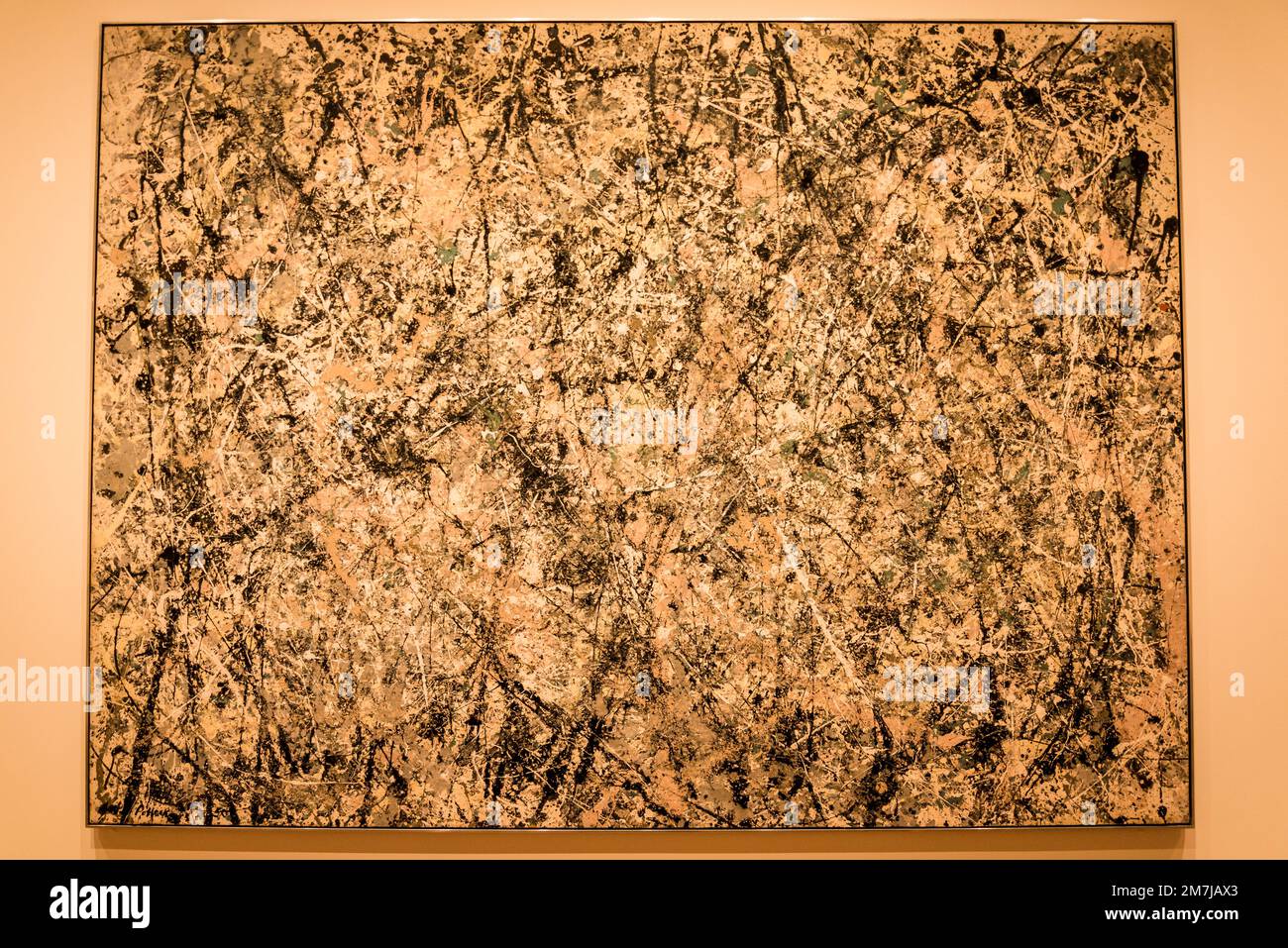 Number lavender mist jackson pollock hi-res stock Number lavender mist jackson pollock hi-res stock