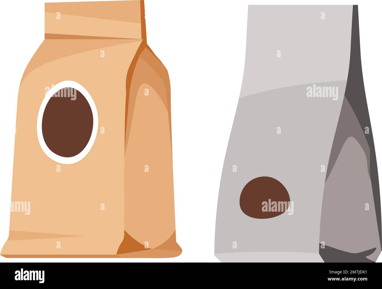 Coffee ground container Stock Vector Images - Alamy
